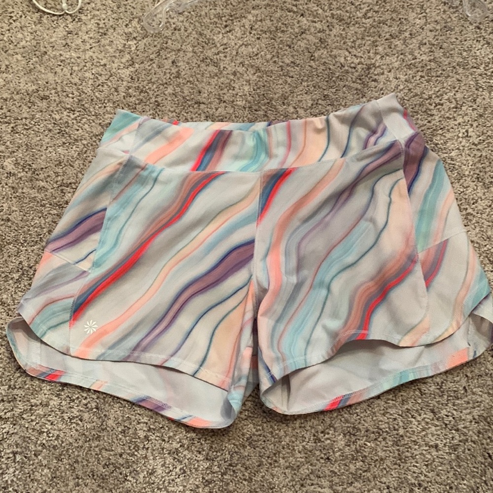 Athleta Girl multicolored shorts size XL